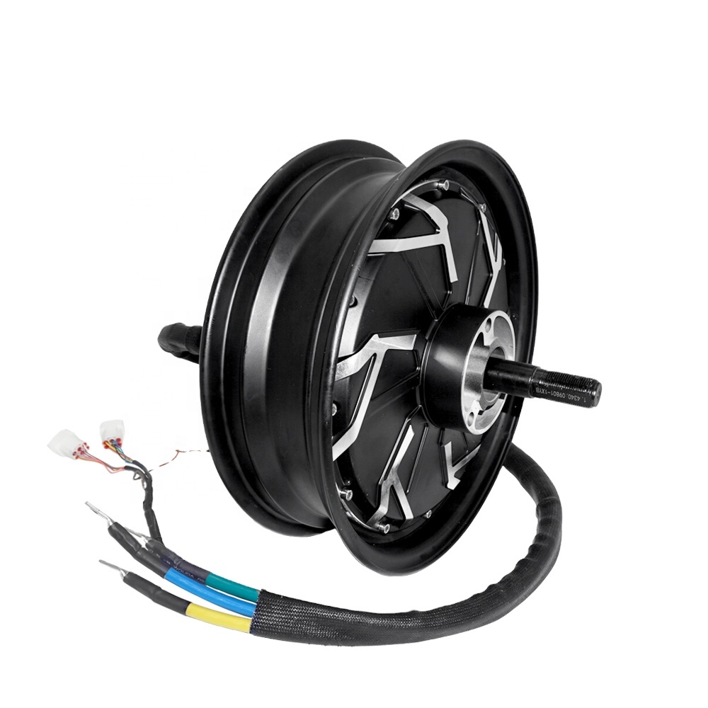 12000W Electric Motorcycle Hub Motor - QS Motor 12000W 12x3.5inch QS260 70H