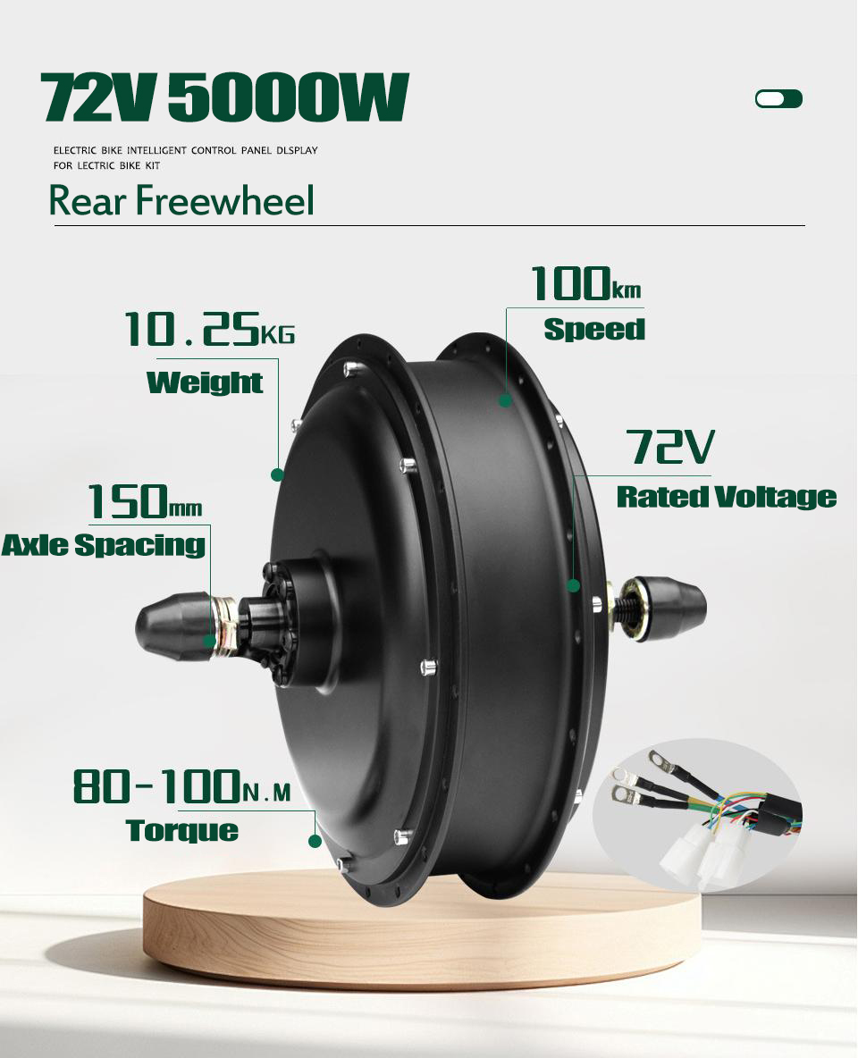 New MTX39 72V 5000W EBike Conv - 5000W Hub Motor Kit 72V review and price