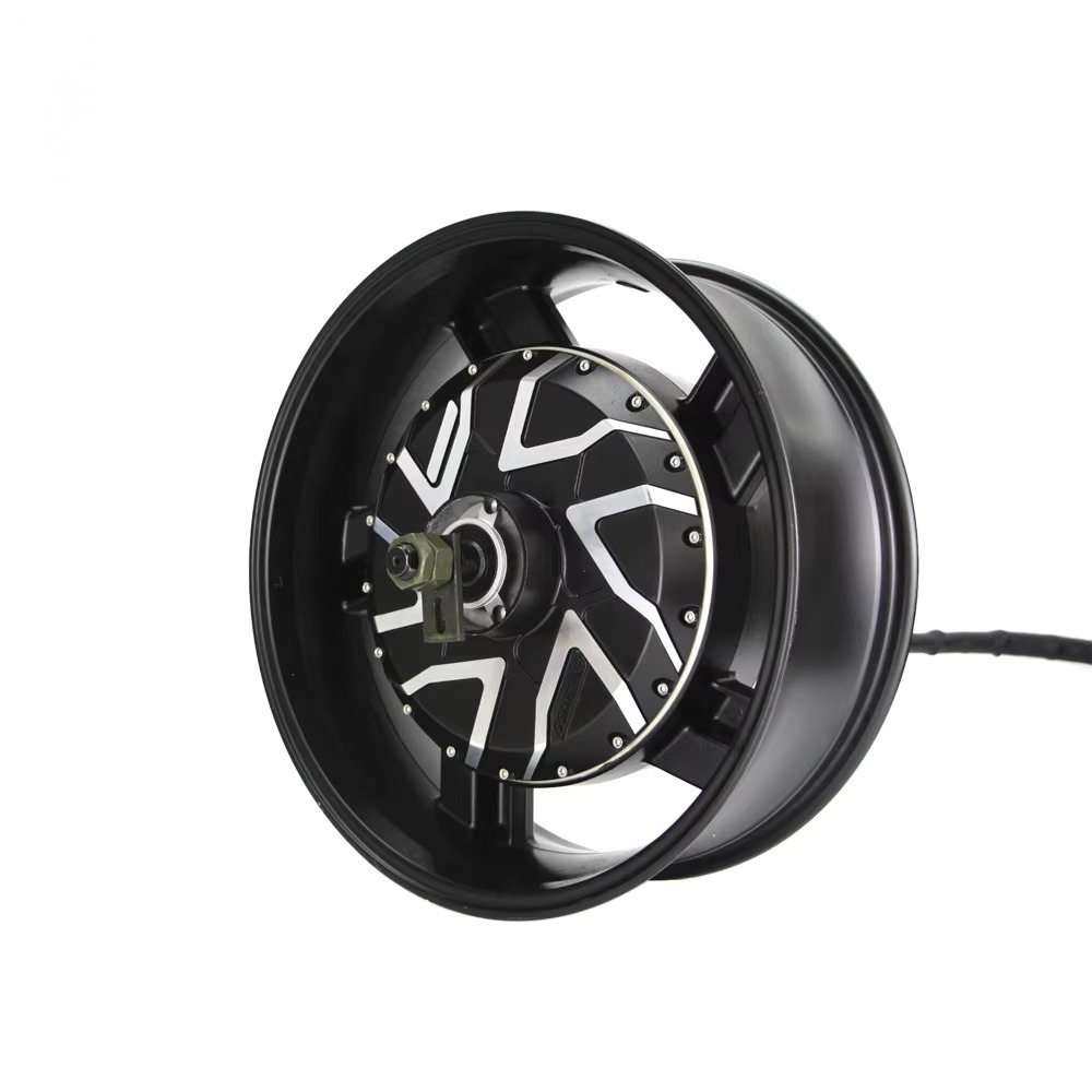 Hot selling:17X6.0 Inch 273 12 - 12000W Electric Motorcycle Hub Motor review and price