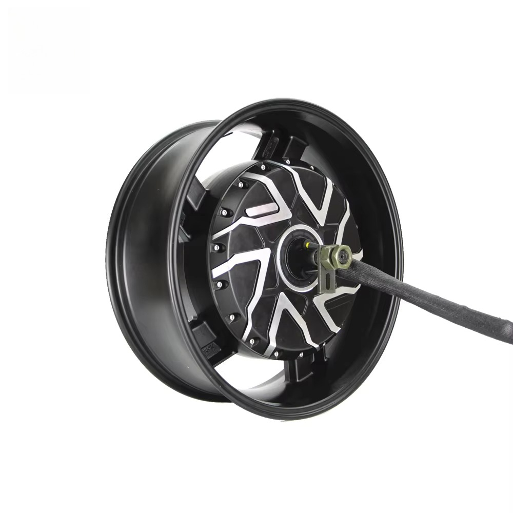 Hot selling:17X6.0 Inch 273 12 - 12000W Electric Motorcycle Hub Motor review and price