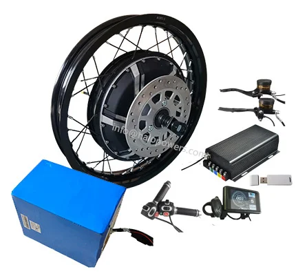 72v 96v QS 273 V3 12000w 15000 - 12000W Electric Motorcycle Hub Motor review and price