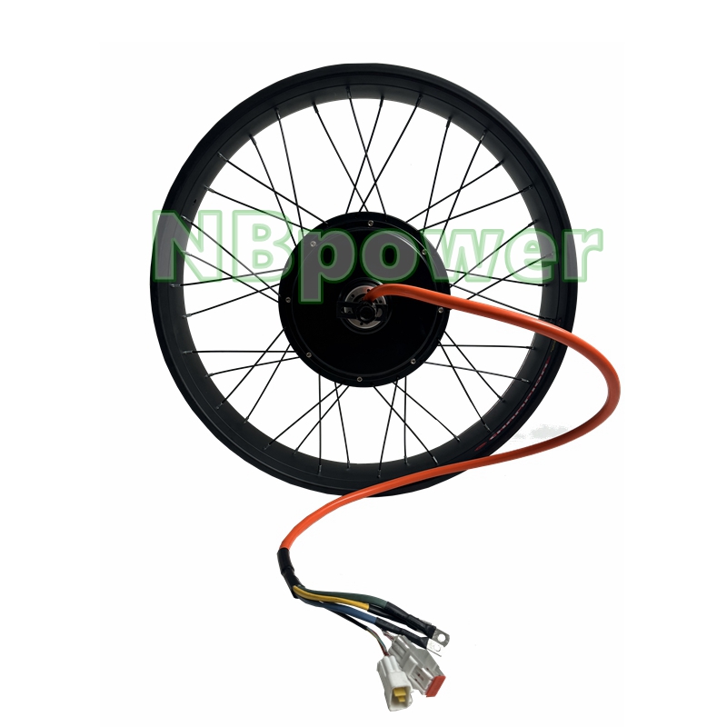 NBpower QS205 72V 5000W 170/19 - 5000W Hub Motor Kit 72V review and price
