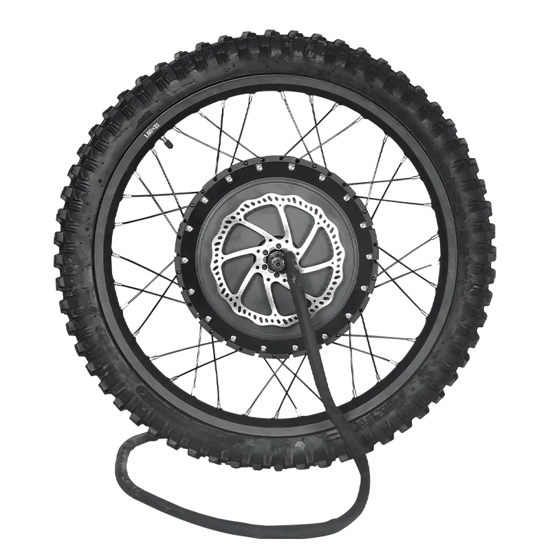 Rear Wheel  Hub Motor 6000w 80 - 12000W Electric Motorcycle Hub Motor review and price