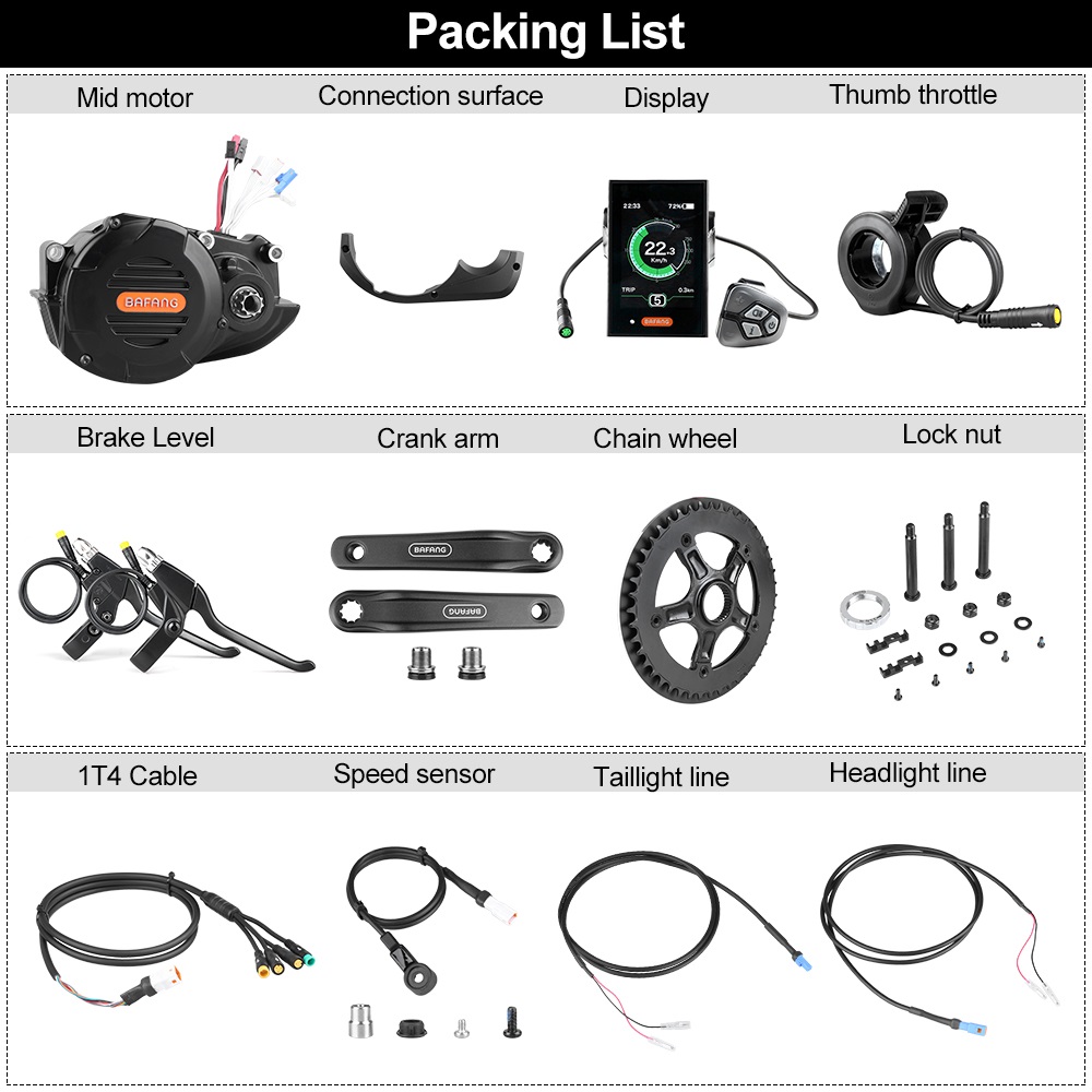 risunmotor M620 G510 48V 52V 1 - Mid Drive Conversion Kit 1000W review and price