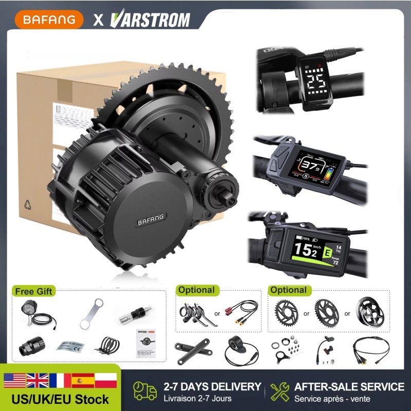 Bafang 48V 750W Motor Kit  BBS - Side Hung Mid Drive Motor Kit review and price
