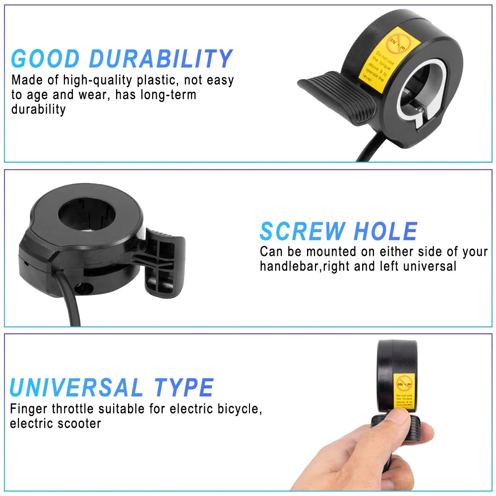 Ebike Thumb Throttle 130X for  - Mid Drive Conversion Kit 1000W review and price